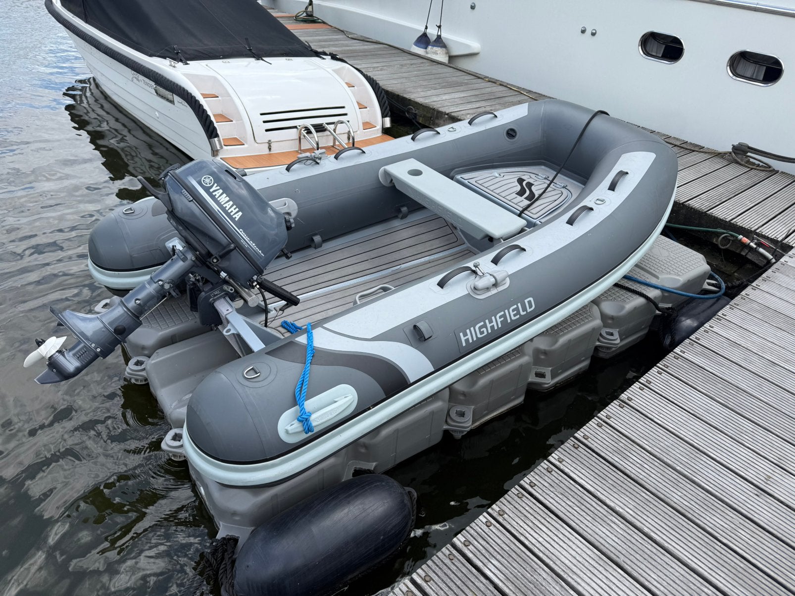 Highfield cl 290 rubberboot / rib 2021 ,yamaha 6 pk 4 takt, Watersport en Boten, Rubberboten, 6 pk, Zo goed als nieuw, Highfield
