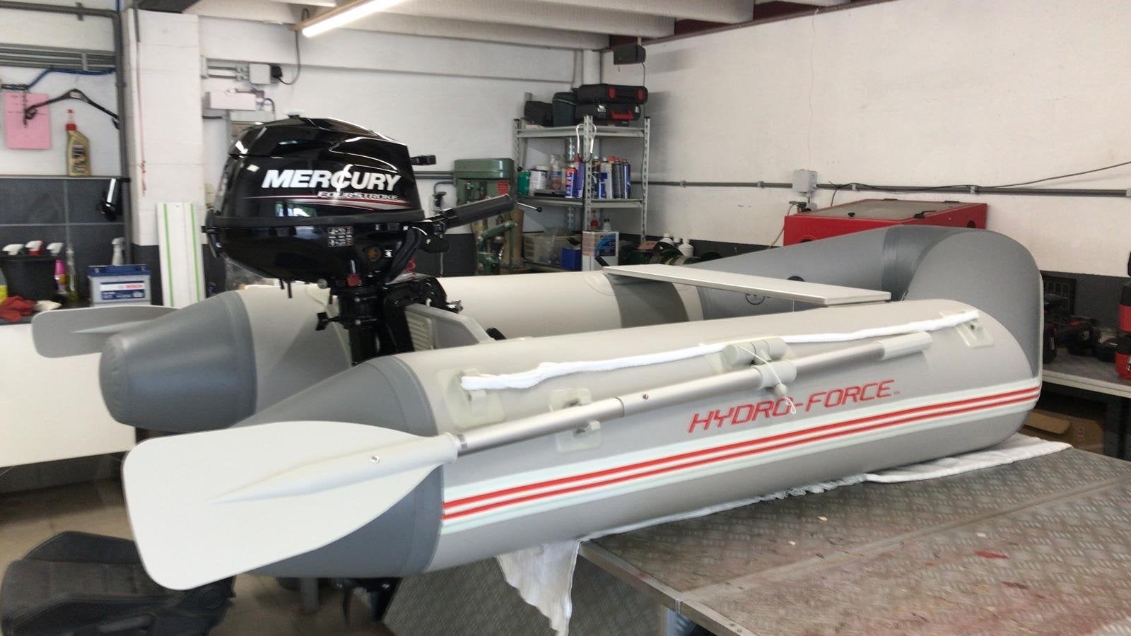 Hydro-Force Opblaasboot, rubberboot, bijboot, Ophalen, Zo goed als nieuw