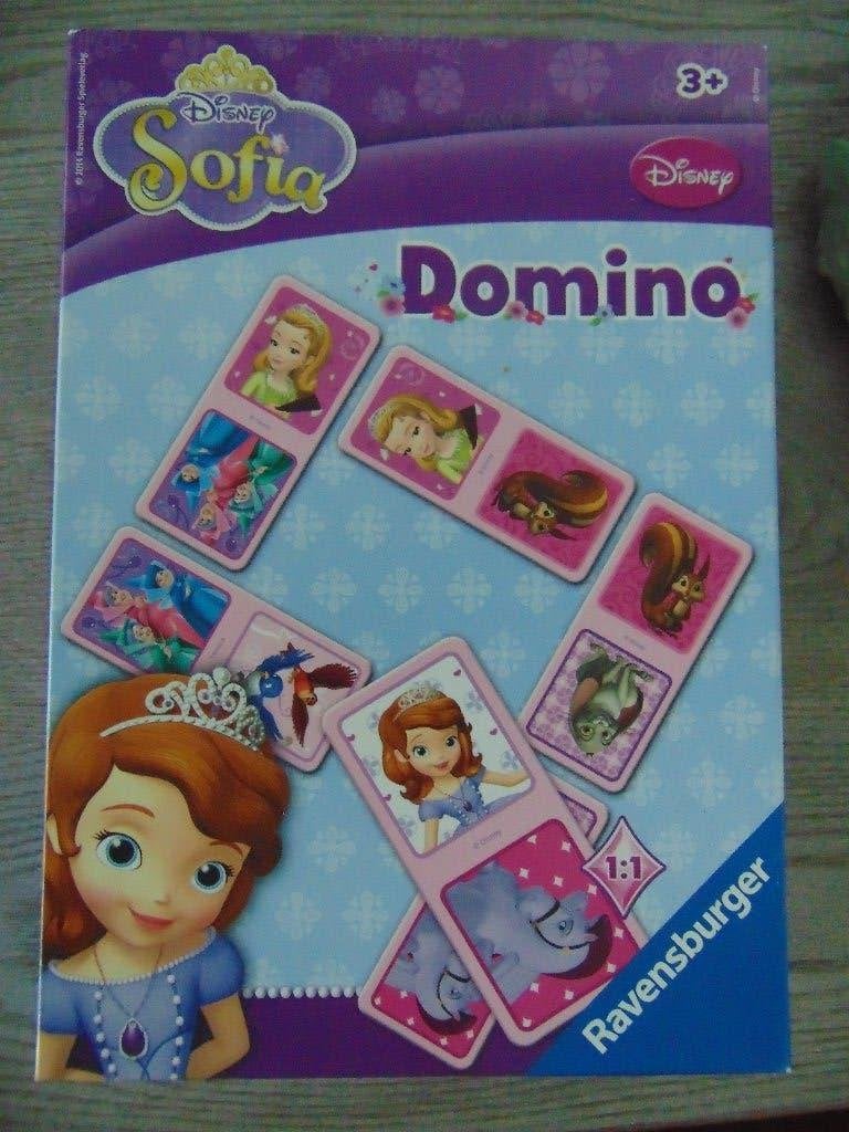 Disney Sofia the First Domino spel Ravensburger, Ophalen of Verzenden, Zo goed als nieuw, Ontdekken