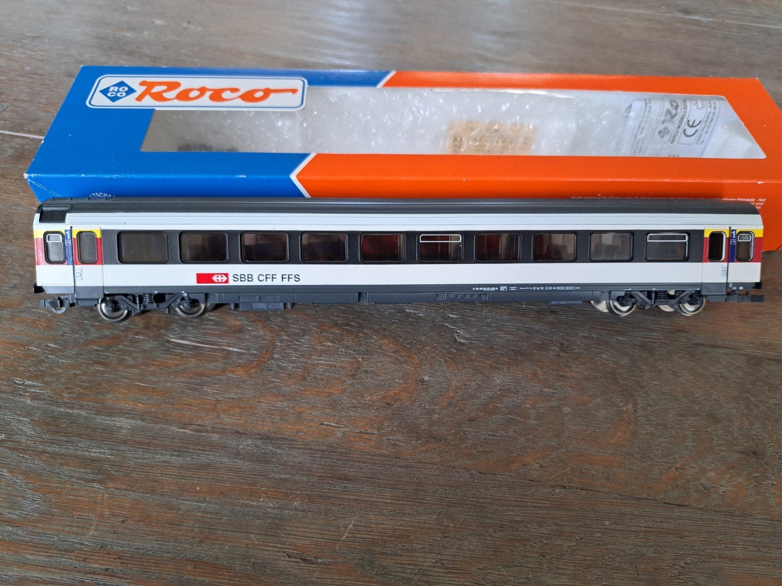 Roco 45331 SBB CFF FFS 1e klas wagon H0, Analoog, Wagon, Ophalen of Verzenden, Zo goed als nieuw