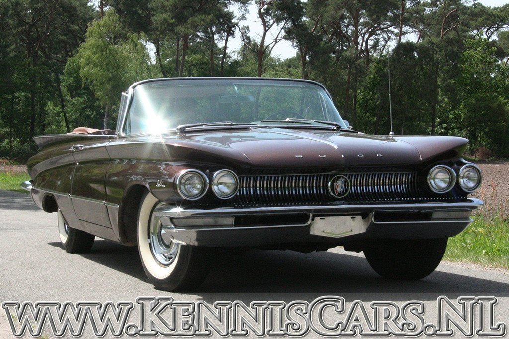 Buick 1960 Le Sabre Convertible Cabrio, Auto's, Automaat, Achterwielaandrijving, Open dak, Beige