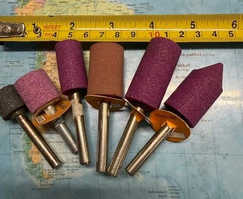 Slijpstiften Slijpstenen set (6-delig) – 6 mm stift Nieuw 7d, Doe-het-zelf en Verbouw, Ophalen of Verzenden, Zo goed als nieuw