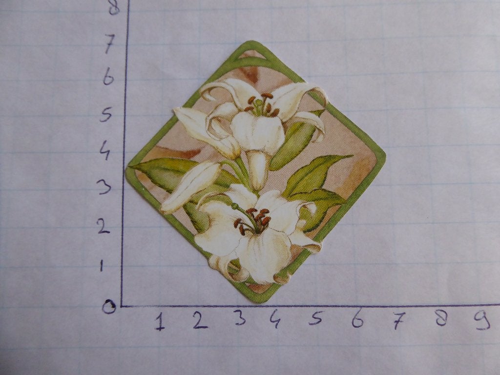 nr. 233 - uitgeknipt 3d plaatje, Hobby en Vrije tijd, Ophalen of Verzenden, Nieuw, Overige thema's, Knipvel