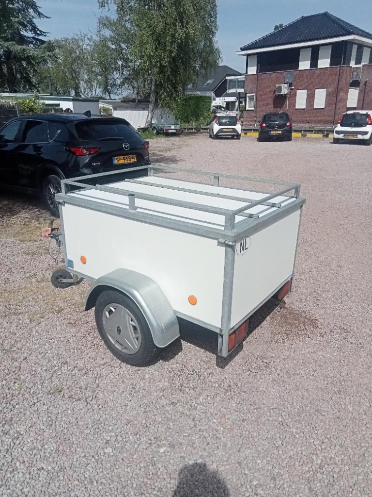 Bagagewagen met deksel, Auto diversen, Aanhangers en Bagagewagens, Ophalen, Gebruikt