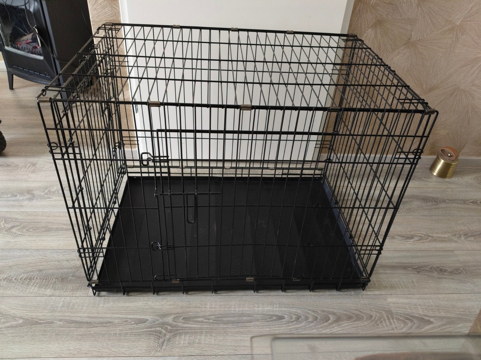 Te koop bench, Dieren en Toebehoren, Hondenhokken, Ophalen, Zo goed als nieuw, 75 tot 110 cm, 65 tot 100 cm