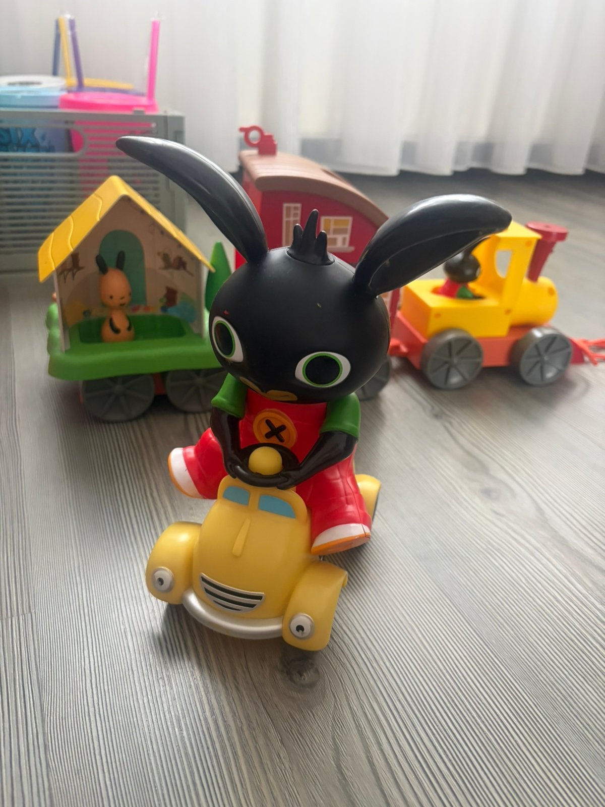 BING - Taxi met Toeter, Kinderen en Baby's, Speelgoed | Actiefiguren, Ophalen of Verzenden, Zo goed als nieuw