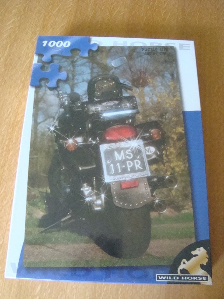 Motor puzzel nieuw in plastic, Hobby en Vrije tijd, Denksport en Puzzels, Ophalen of Verzenden, 500 t/m 1500 stukjes, Nieuw, Legpuzzel