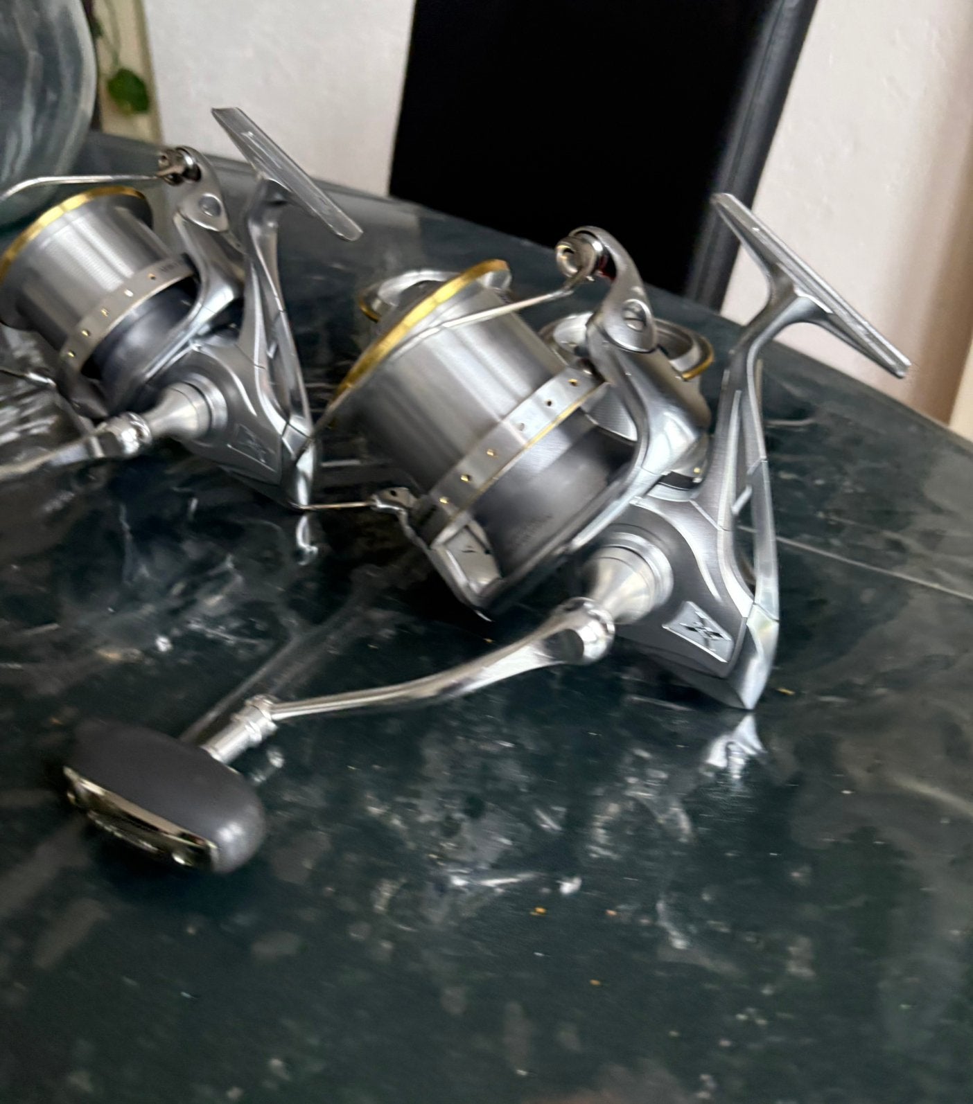 Shimano aero technium magnesium xsb 10000, Ophalen of Verzenden, Zo goed als nieuw, Molen