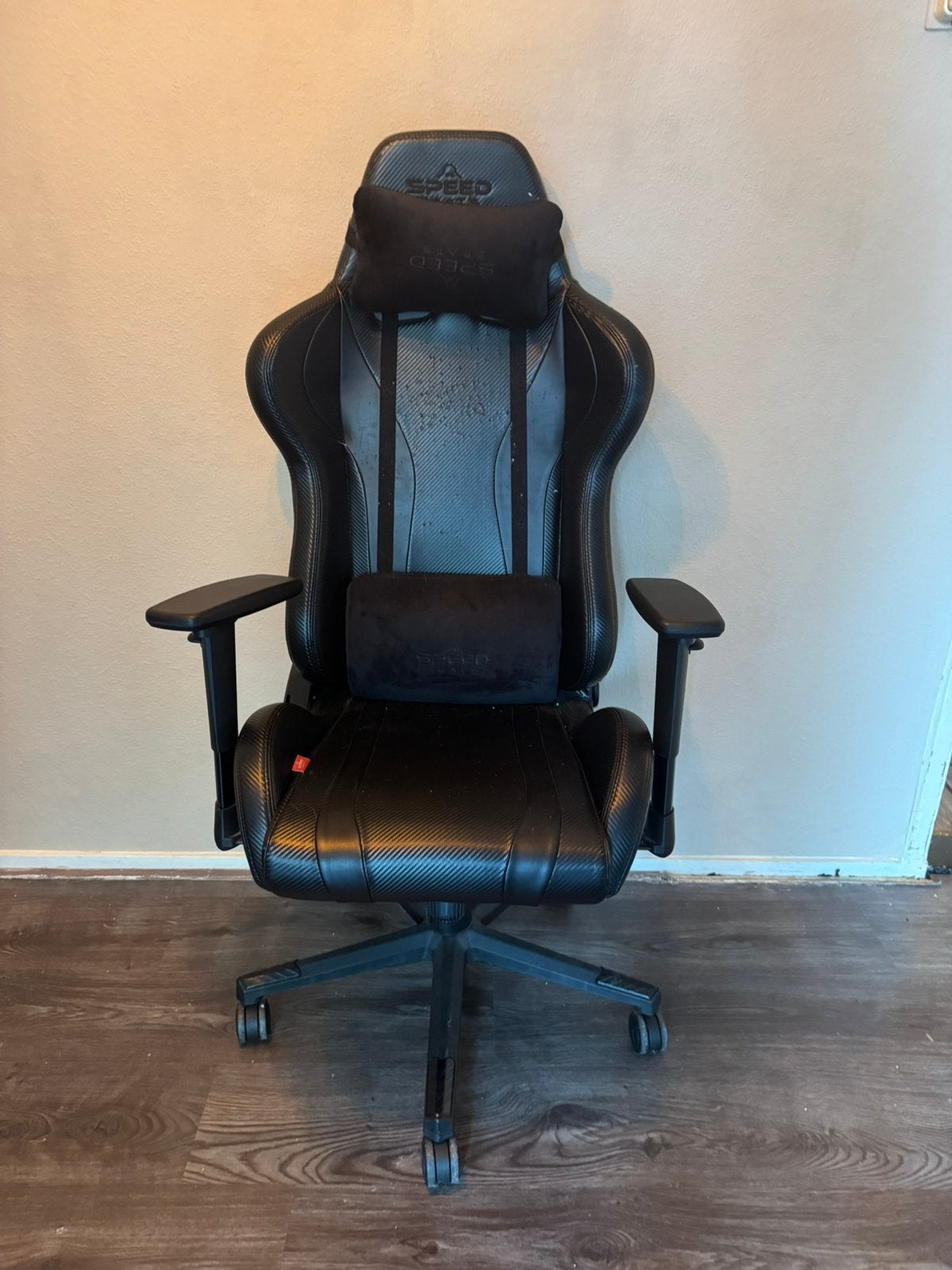 Game stoel - Speed seats (Carbon), Ophalen, Ergonomisch, Zo goed als nieuw, Zwart