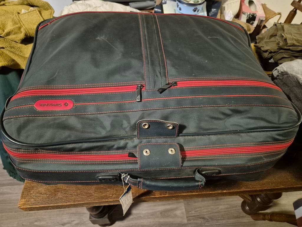 Samsonite koffer, Overige materialen, Gebruikt, 70 cm of meer, Wieltjes