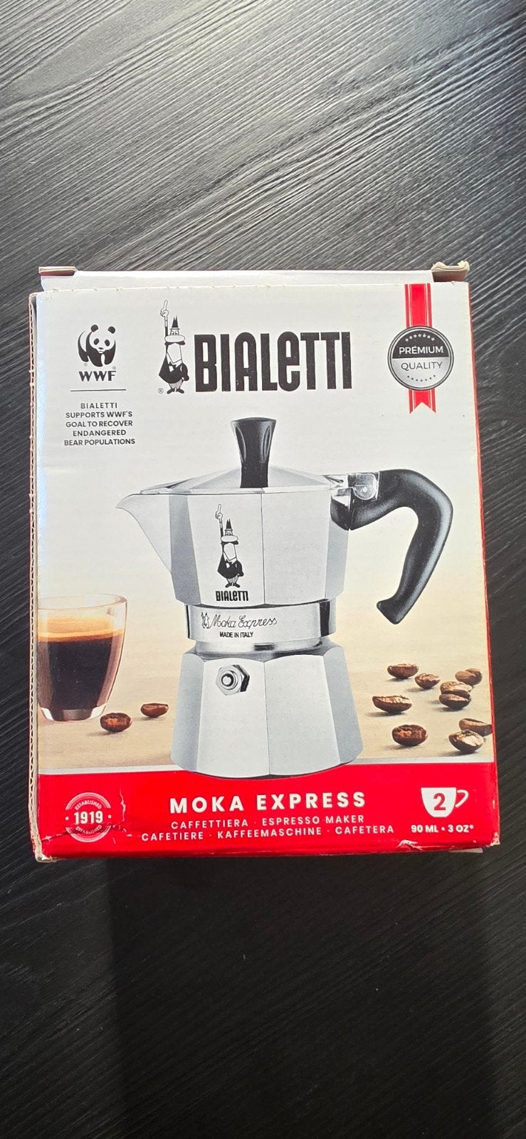 Bialetti Moka Express - Italiaanse Espressomaker, Ophalen, Overige modellen, Nieuw, Koffiebonen