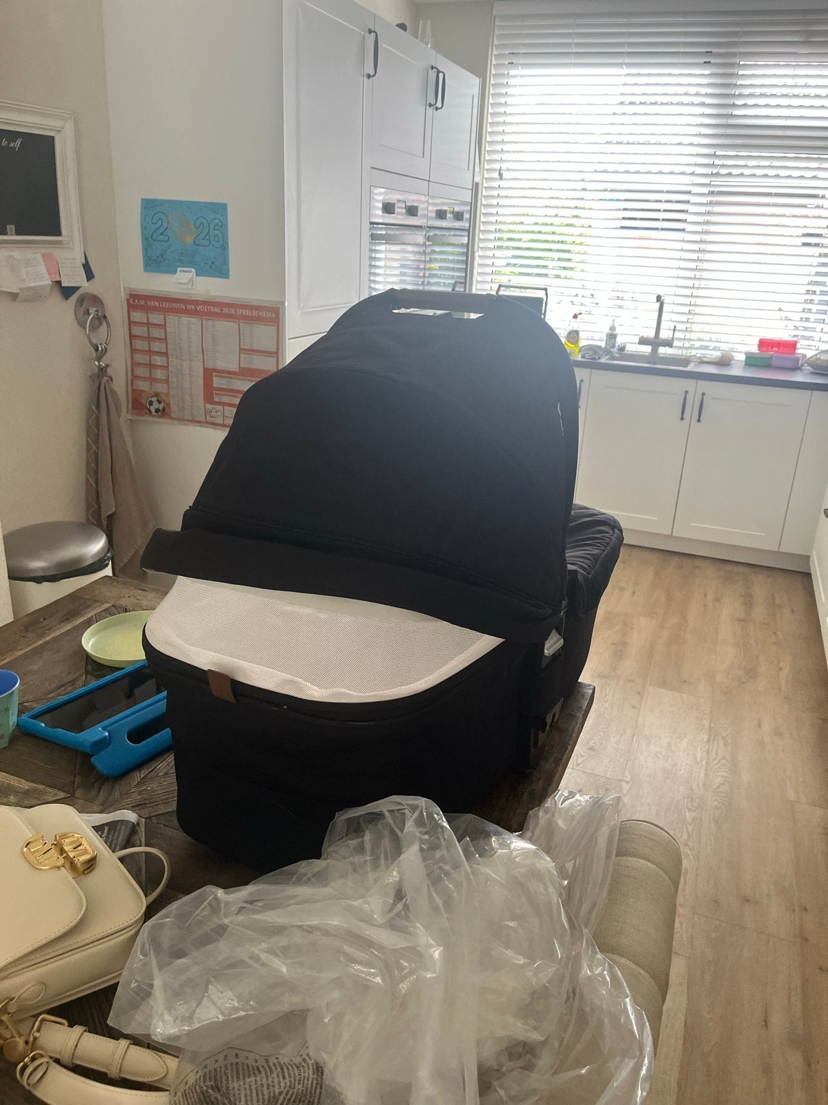 Nuna Mixx Next kinderwagen met reiswieg - Zo goed als nieuw, Zo goed als nieuw, Combiwagen, Met reiswieg, Ophalen