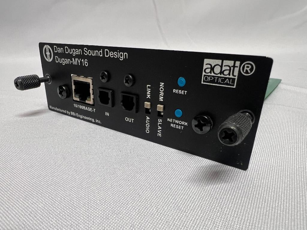 Yamaha Dugan-MY16 automixer interface kaart, Ophalen of Verzenden, Zo goed als nieuw, Audio