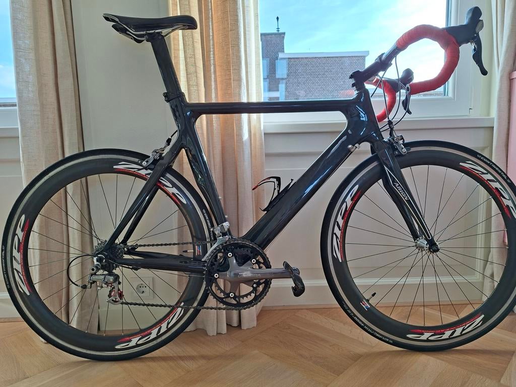 Carbon racefiets met Ultegra onderdelen, 28 inch, Gebruikt, Carbon, Heren