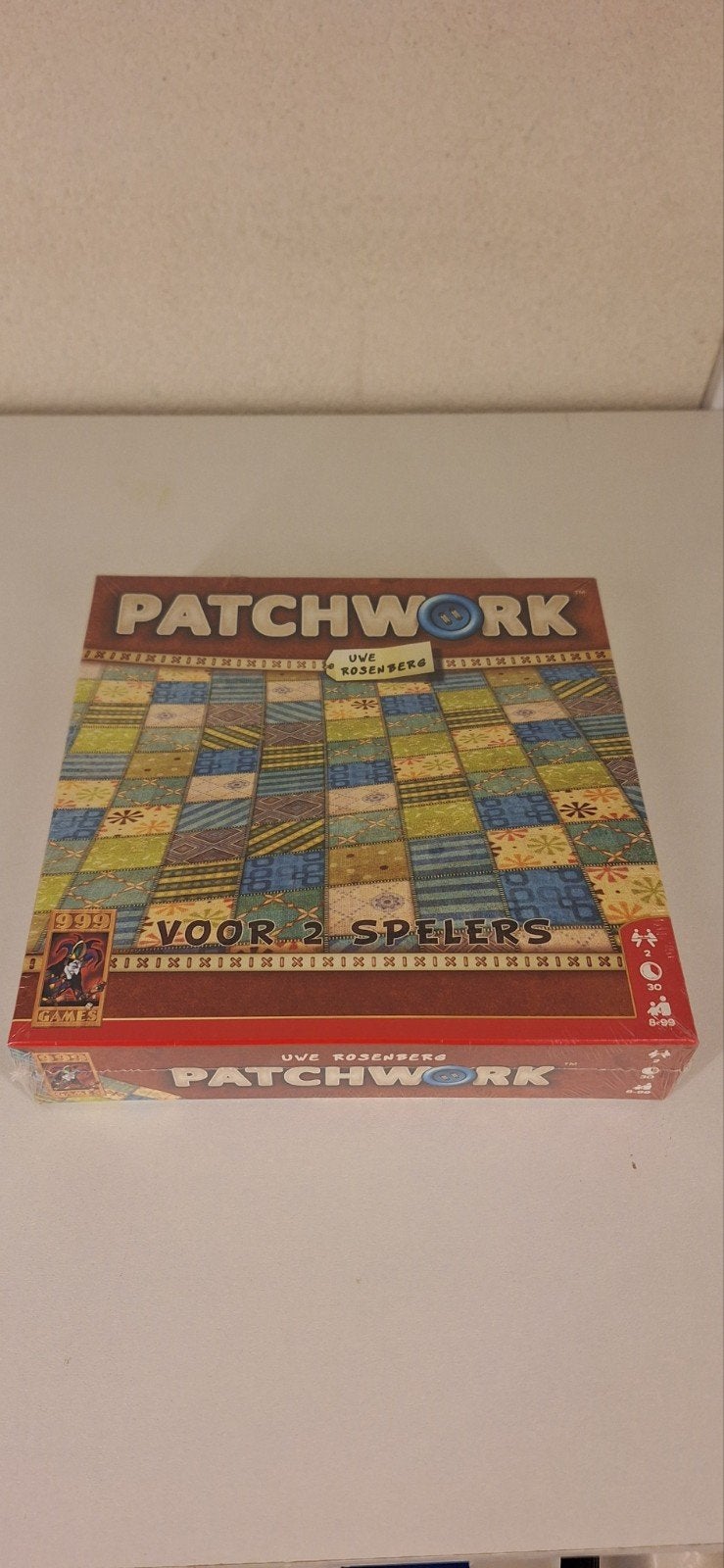 Patchwork bordspel - Nieuw in folie, Een of twee spelers, Ophalen of Verzenden, Nieuw, 999 Games