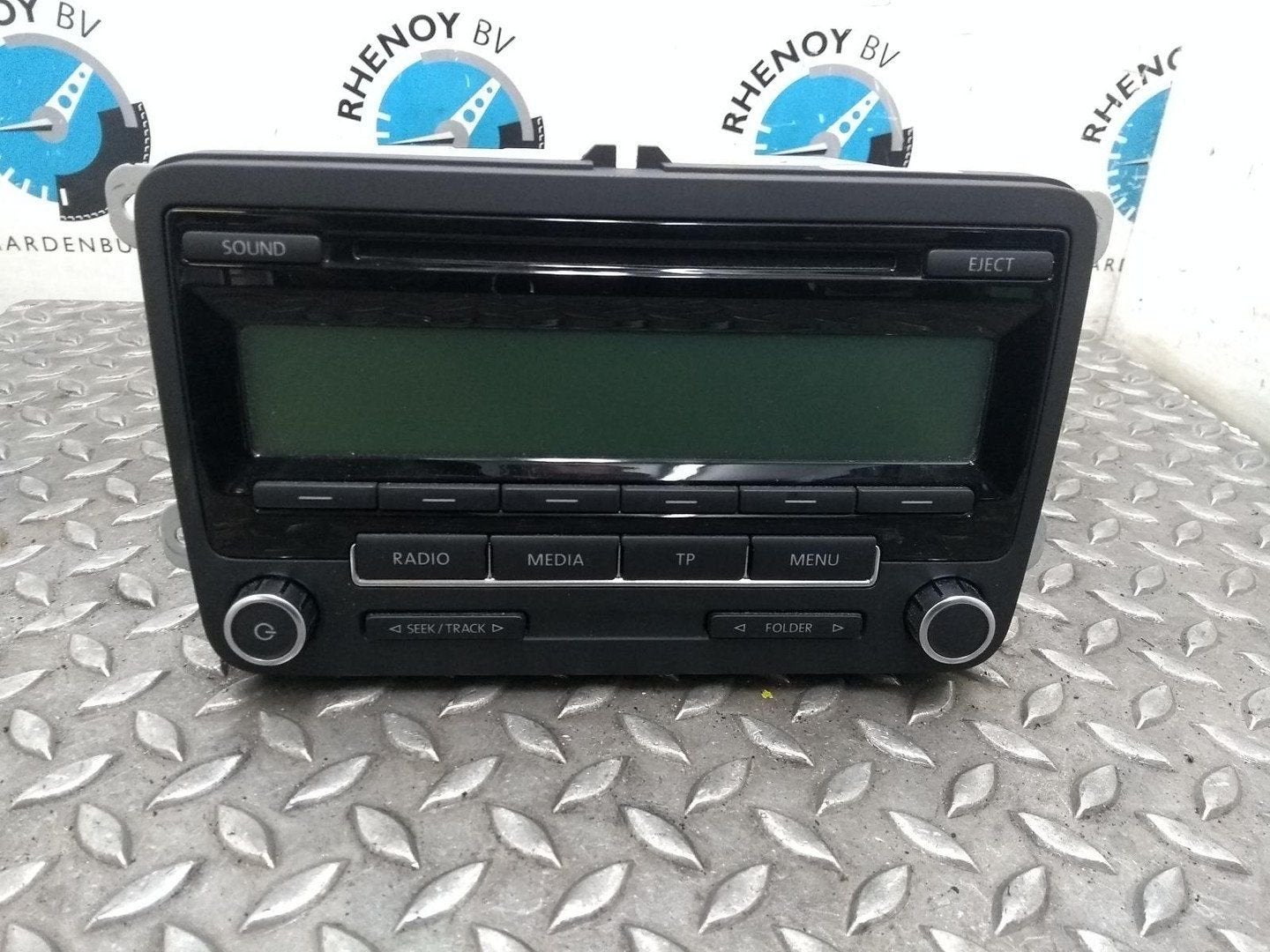 VOLKSWAGEN POLO RADIO 5M0035186AA 2010, Ophalen of Verzenden, Gebruikt, ARN erkend