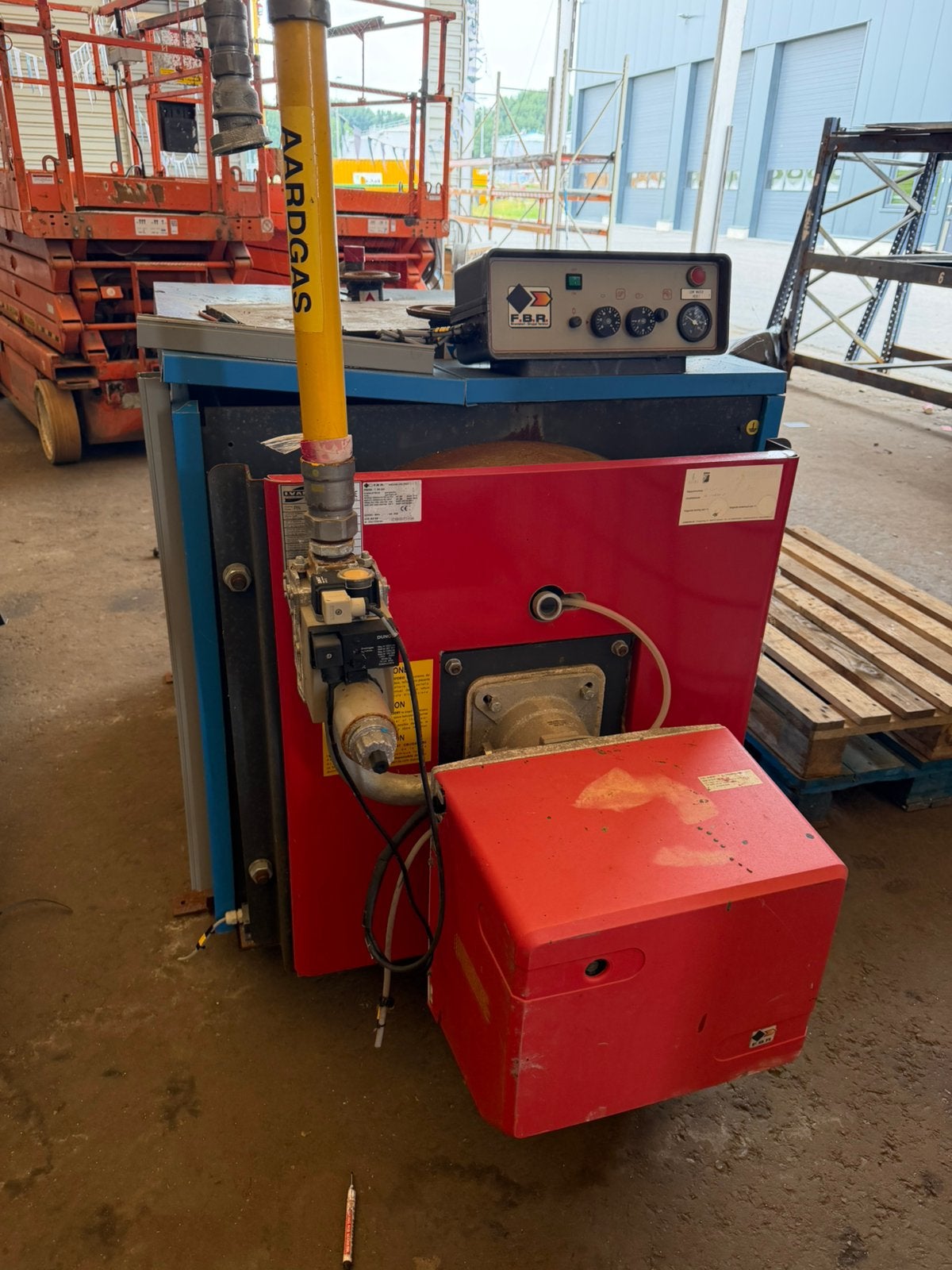 IVAR Industriele Brander, Minder dan 20 liter, Ophalen, Gebruikt, Boiler
