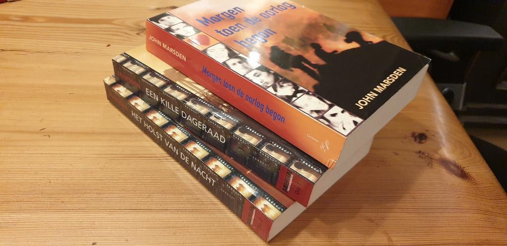 3 boeken van "Morgen toen de oorlog begon" van John Marsden., Boeken, Ophalen of Verzenden, Zo goed als nieuw