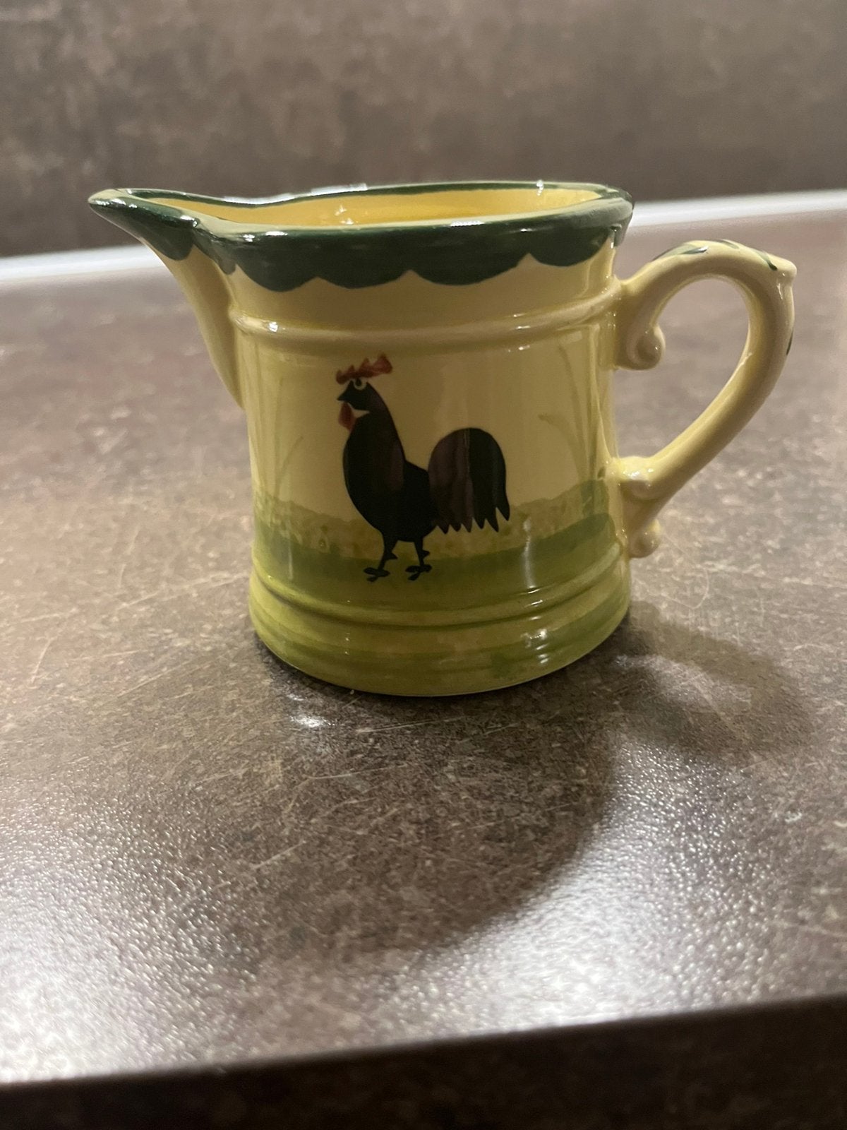 Kip ~ Haan - Hahn ~ Henne servies: roomkannetje, Huis en Inrichting, Kan, Overige merken, Vintage, Nieuw