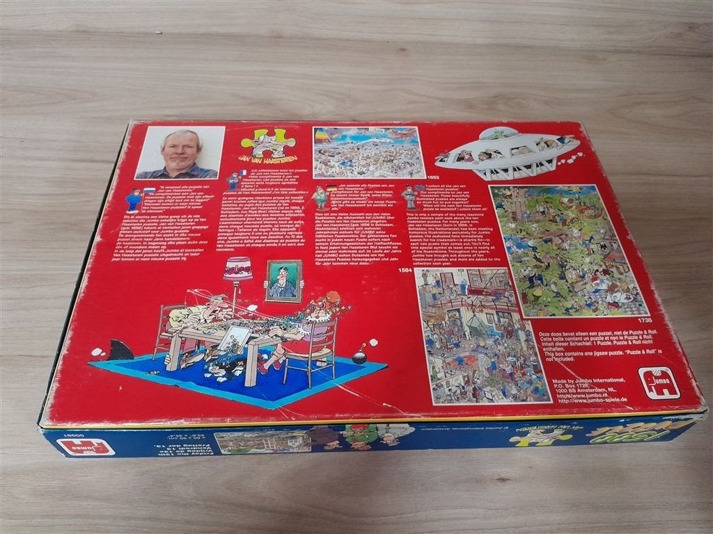 Jan van Haasteren - vrijdag de 13e - 1500 stuks - s3055, Verzenden, 500 t/m 1500 stukjes, Zo goed als nieuw