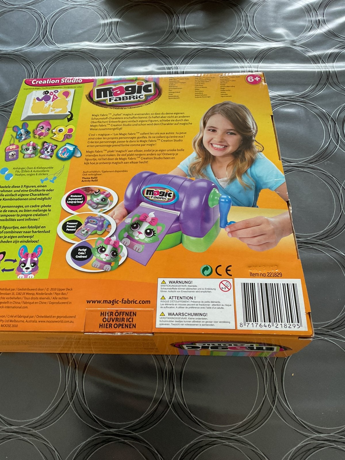 Knutselpakket Magic Fabric, Ophalen, Meerkleurig, Zo goed als nieuw, Overige materialen