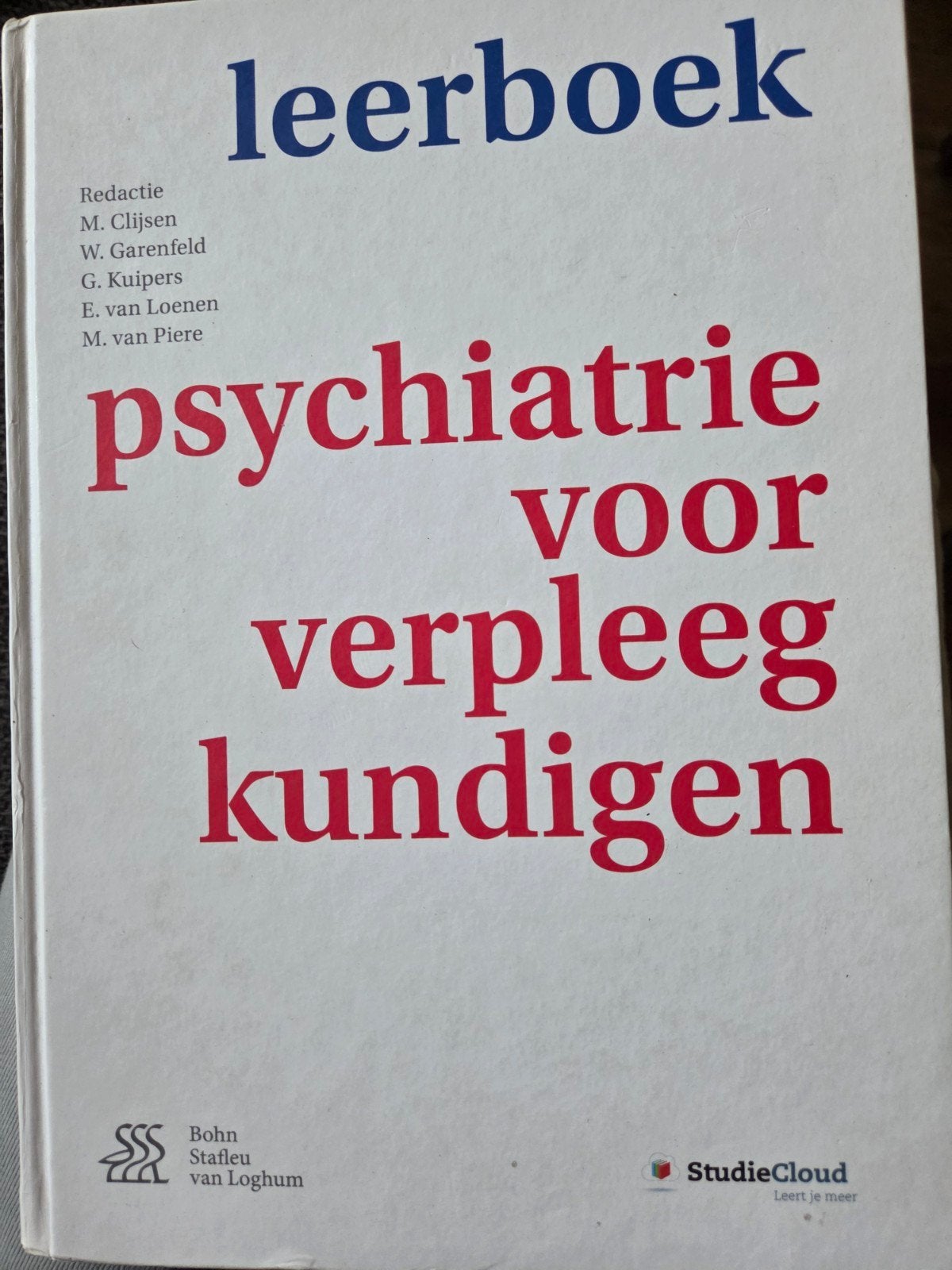 Leerboek psychiatrie, Boeken, Ophalen, Gamma, Zo goed als nieuw, HBO