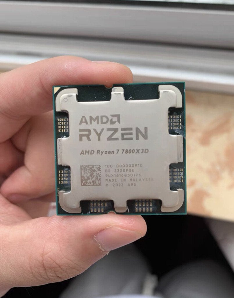 Ryzen 7 7800 X3D Gaming processor, Computers en Software, Processors, 8-core, Zo goed als nieuw, AMD Ryzen 7, 4 Ghz of meer