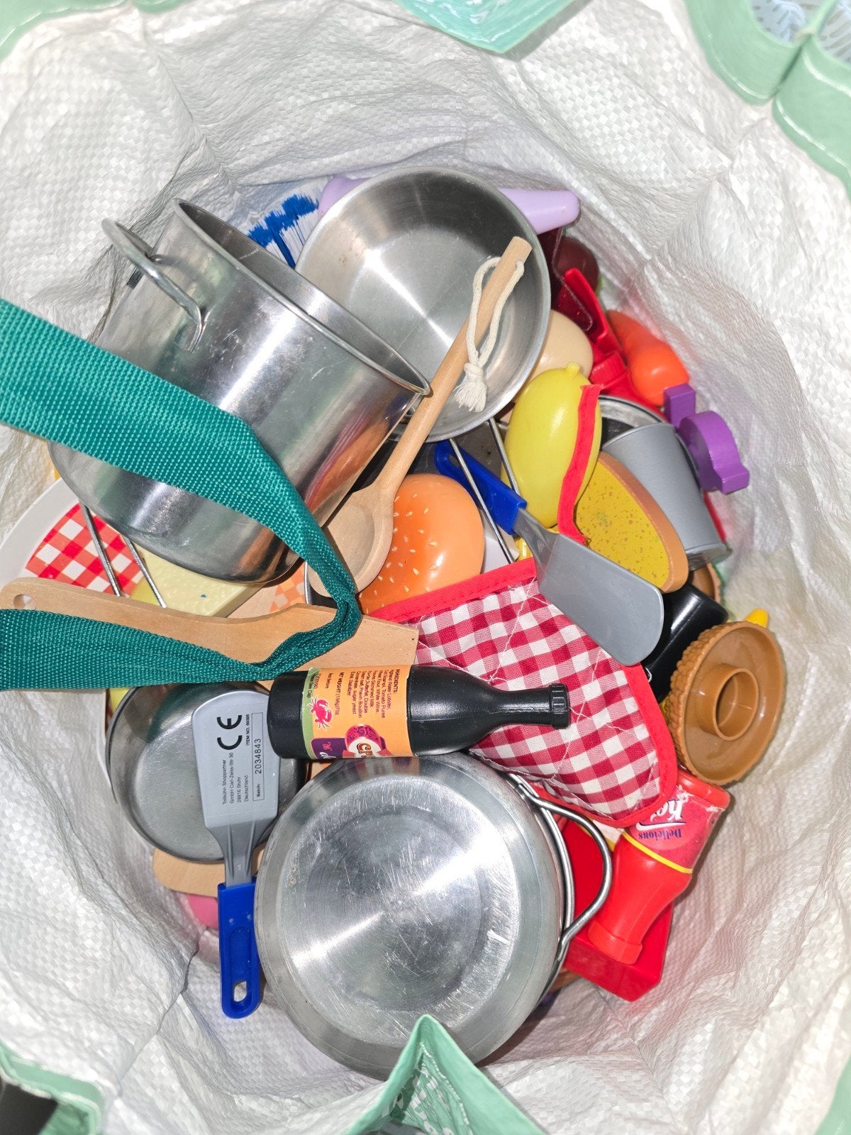 Flinke tas met keuken speelgoed, Ophalen of Verzenden, Overige typen