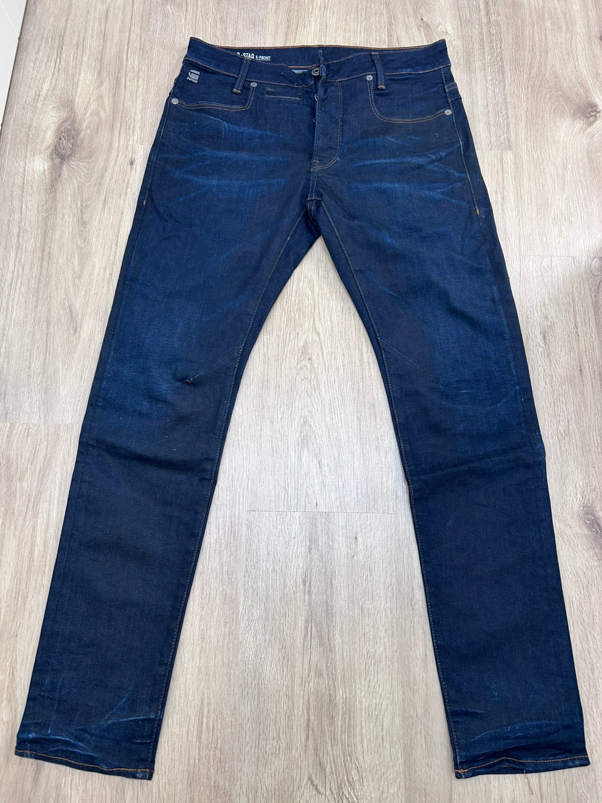 G star Raw, Ophalen of Verzenden, Zo goed als nieuw, Blauw, Overige jeansmaten
