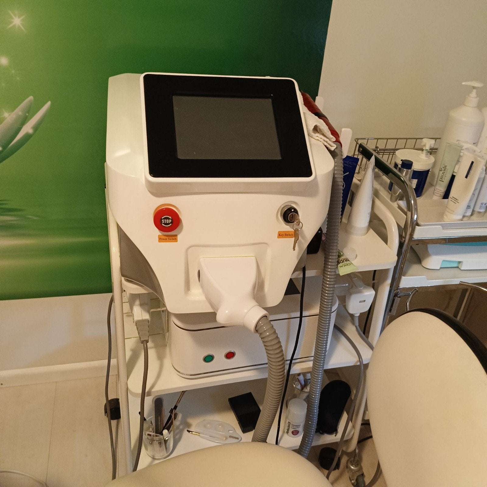 Professionele IPL/Laser Ontharingsapparaat, Ophalen, Zo goed als nieuw, Scheren en Epileren