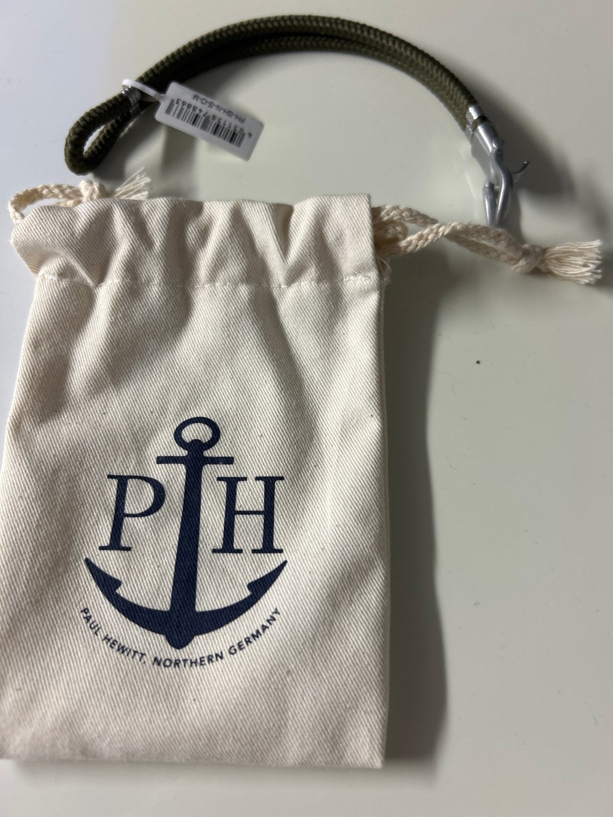 Paul Hewitt PH-SH-S-OM Armband - Nieuw met zakje, Ophalen of Verzenden, Nieuw, Groen, Overige materialen