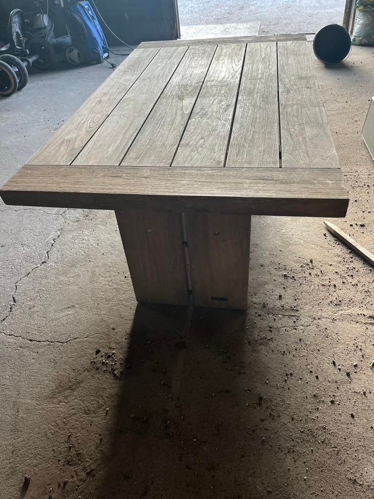 Tafel lounge dining, Tuin en Terras, Tuintafels, Ophalen, Zo goed als nieuw, Rechthoekig