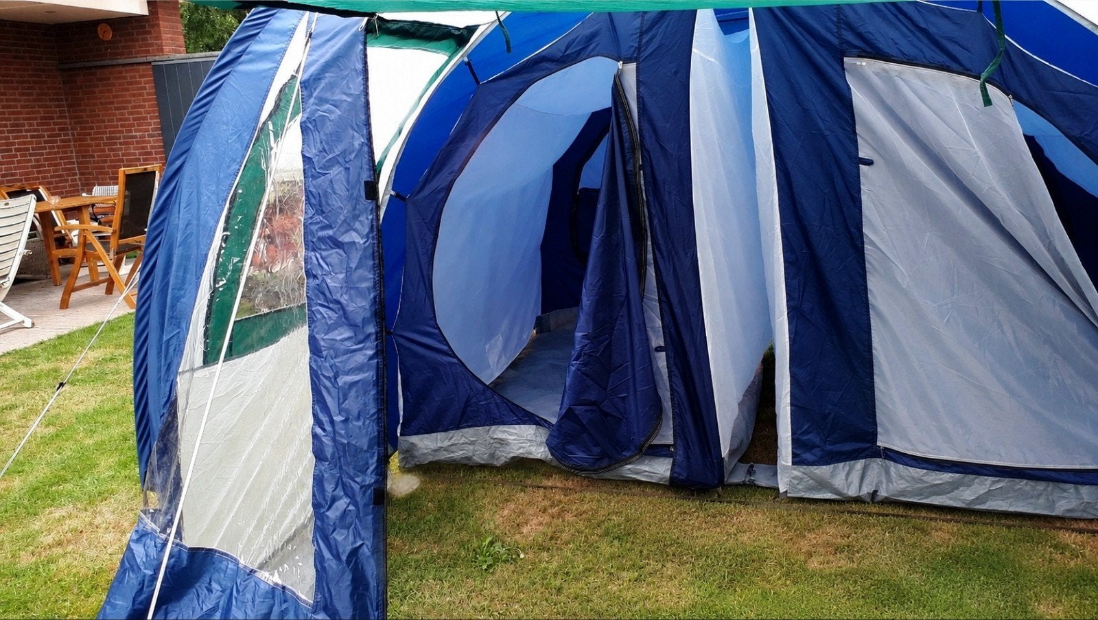 Hypercamp Fashion Gold Space Tunnel 4/5-persoons tunneltent, Ophalen of Verzenden, Tot en met 4