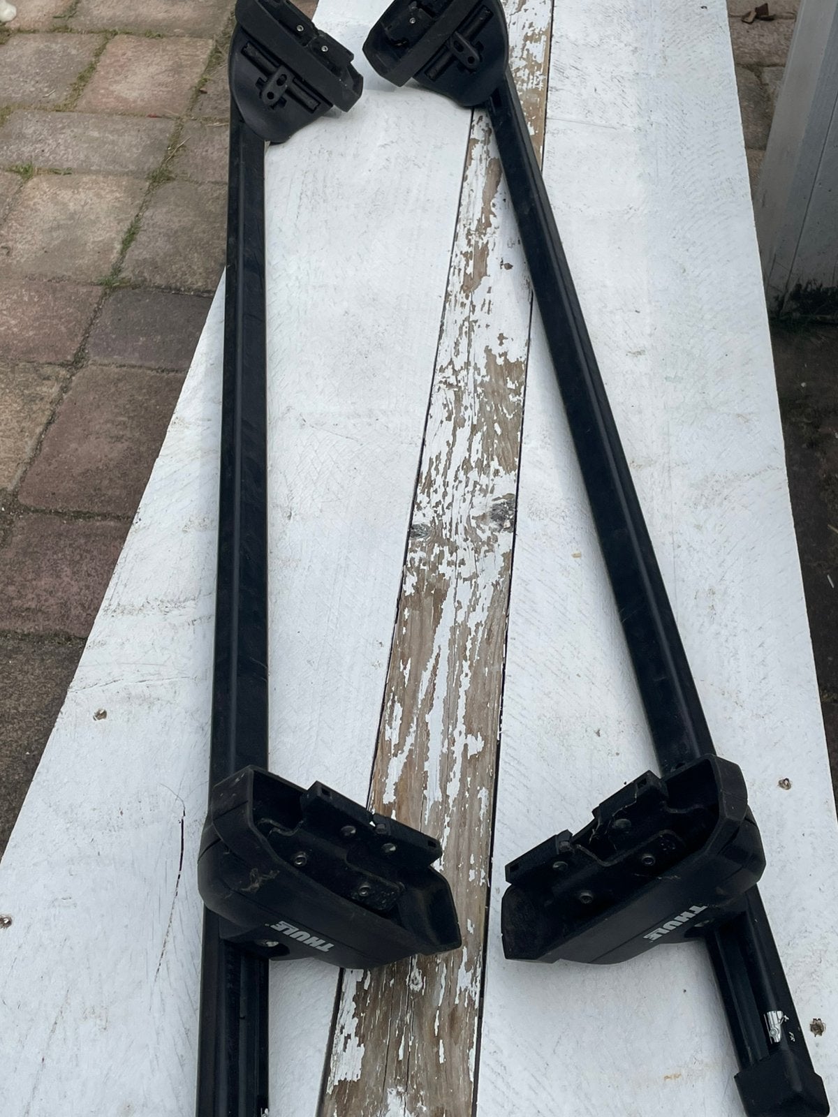 Tekoop: Dakdragers Thule Rapid 753 Fitkit 3017, Auto diversen, Dakdragers, Ophalen, Gebruikt