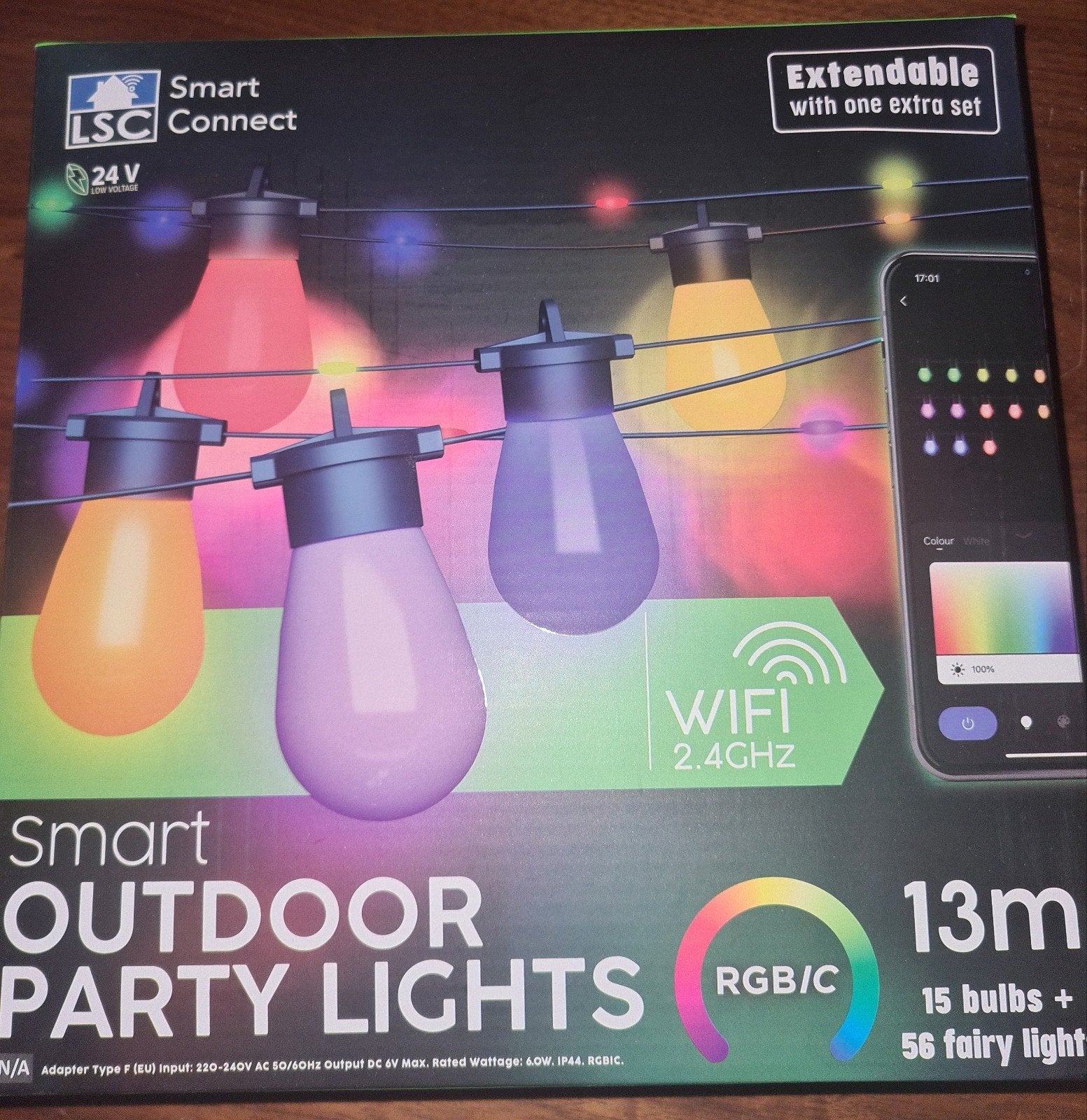 Lsc smart connect slimme feestverlichting voor buiten, Kunststof, Minder dan 50 watt, Nieuw, Ophalen of Verzenden