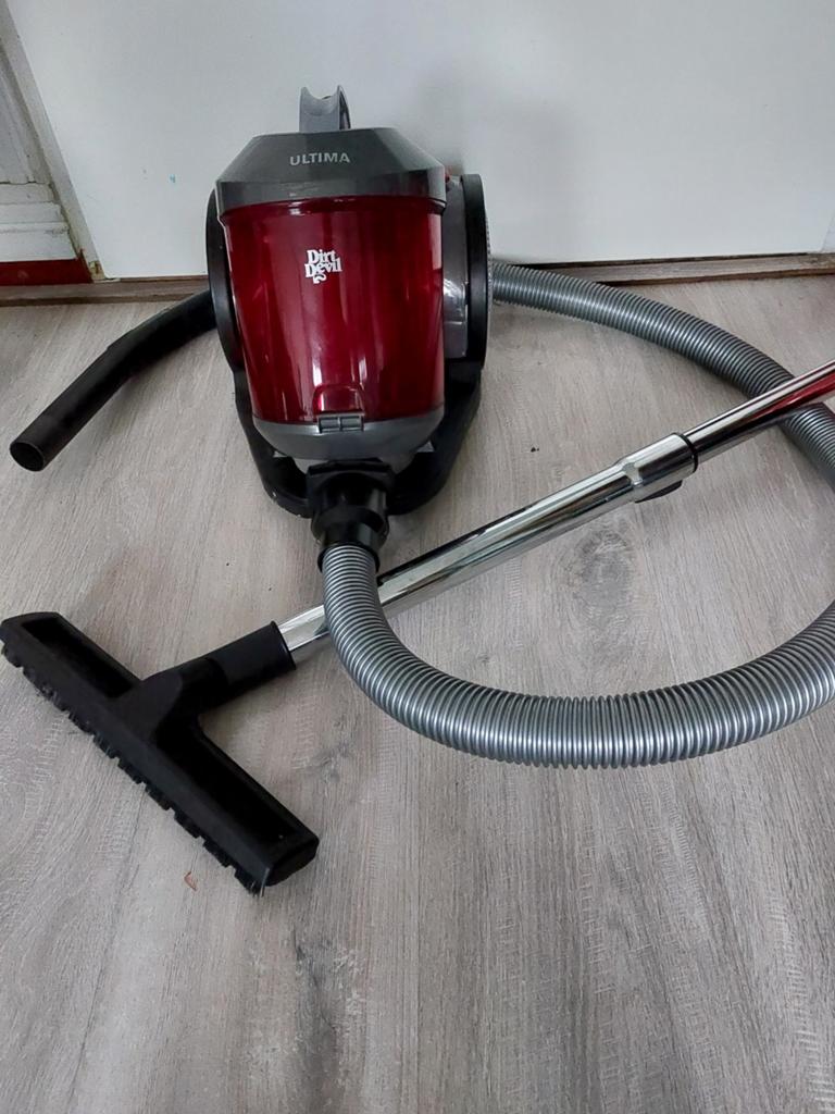 Gebruikte goedwerkende Dirt Devil zakloze stofzuiger., Ophalen of Verzenden, Gebruikt