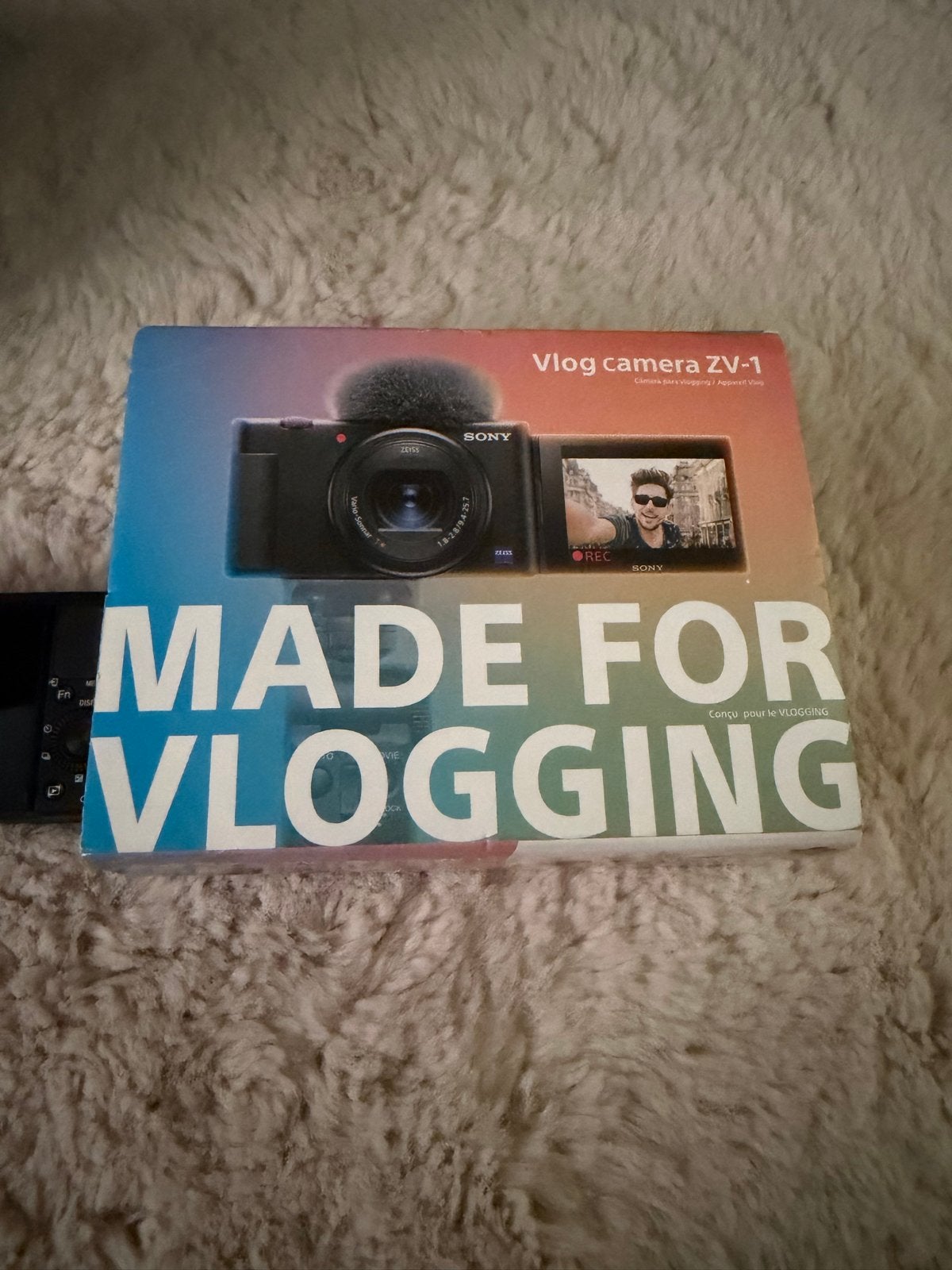 Sony ZV-1 Vlogcamera - Perfect voor Content Creators, Ophalen, Beeldstabilisatie, Zo goed als nieuw, Accu