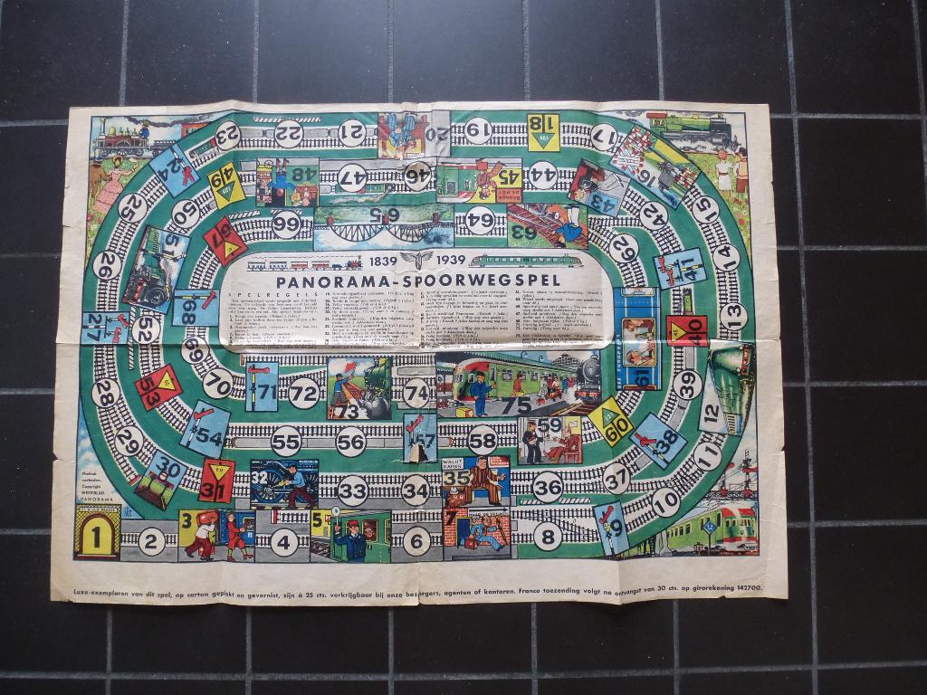 Panorama spoorwegspel, 1939, Ophalen of Verzenden
