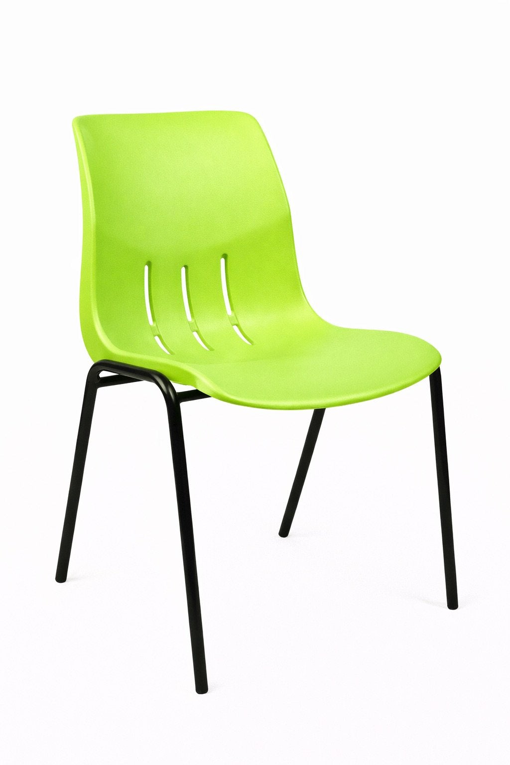 Kantinestoelen Denver lime stapelstoelen stapelbare stoelen, Kunststof, Overige kleuren, Everardo, Nieuw