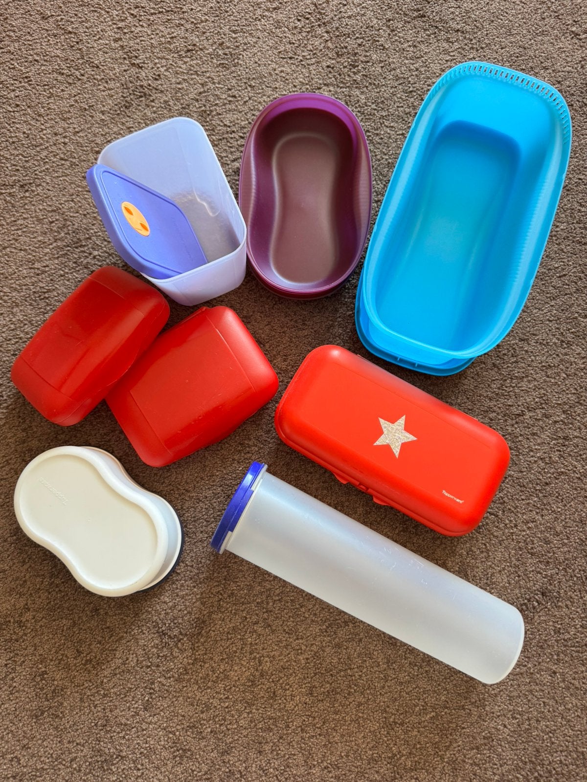8x Tupperware items, Huis en Inrichting, Keuken | Tupperware, Gebruikt, Ophalen of Verzenden