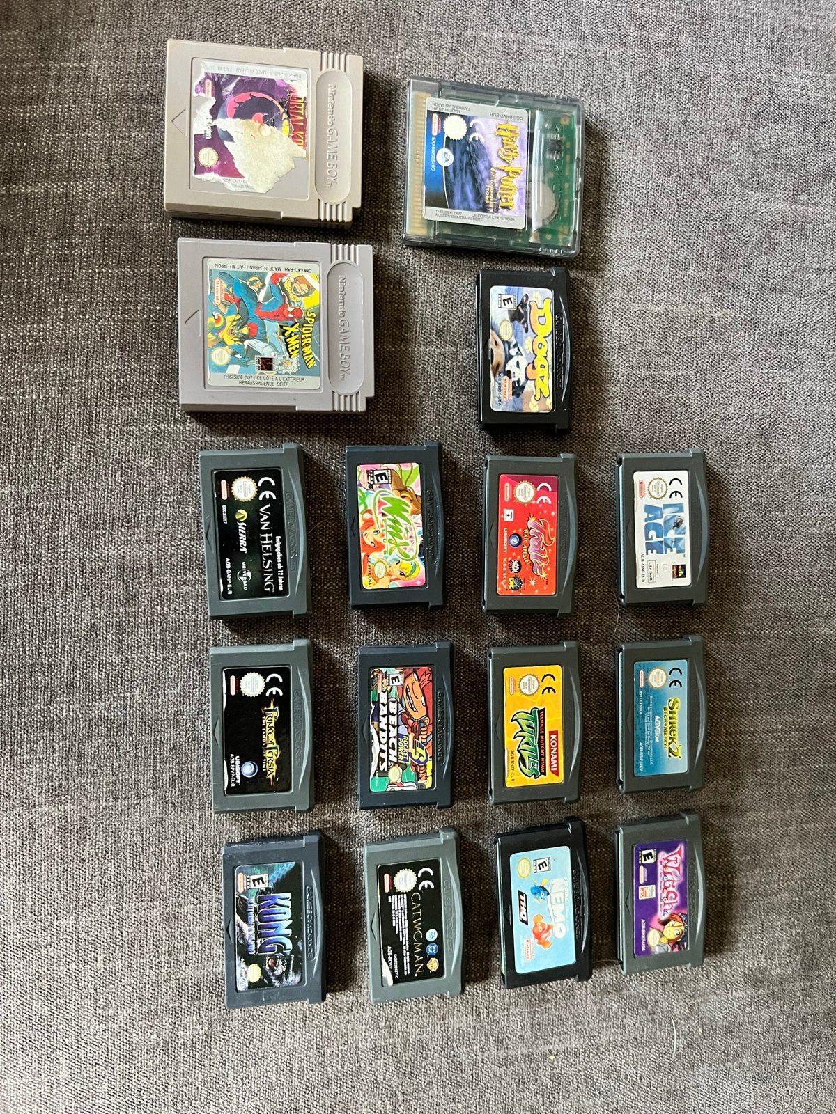 Game Boy & Game Boy Advance Spellen - Diverse Titels, Gebruikt, Overige genres, 1 speler, Ophalen of Verzenden