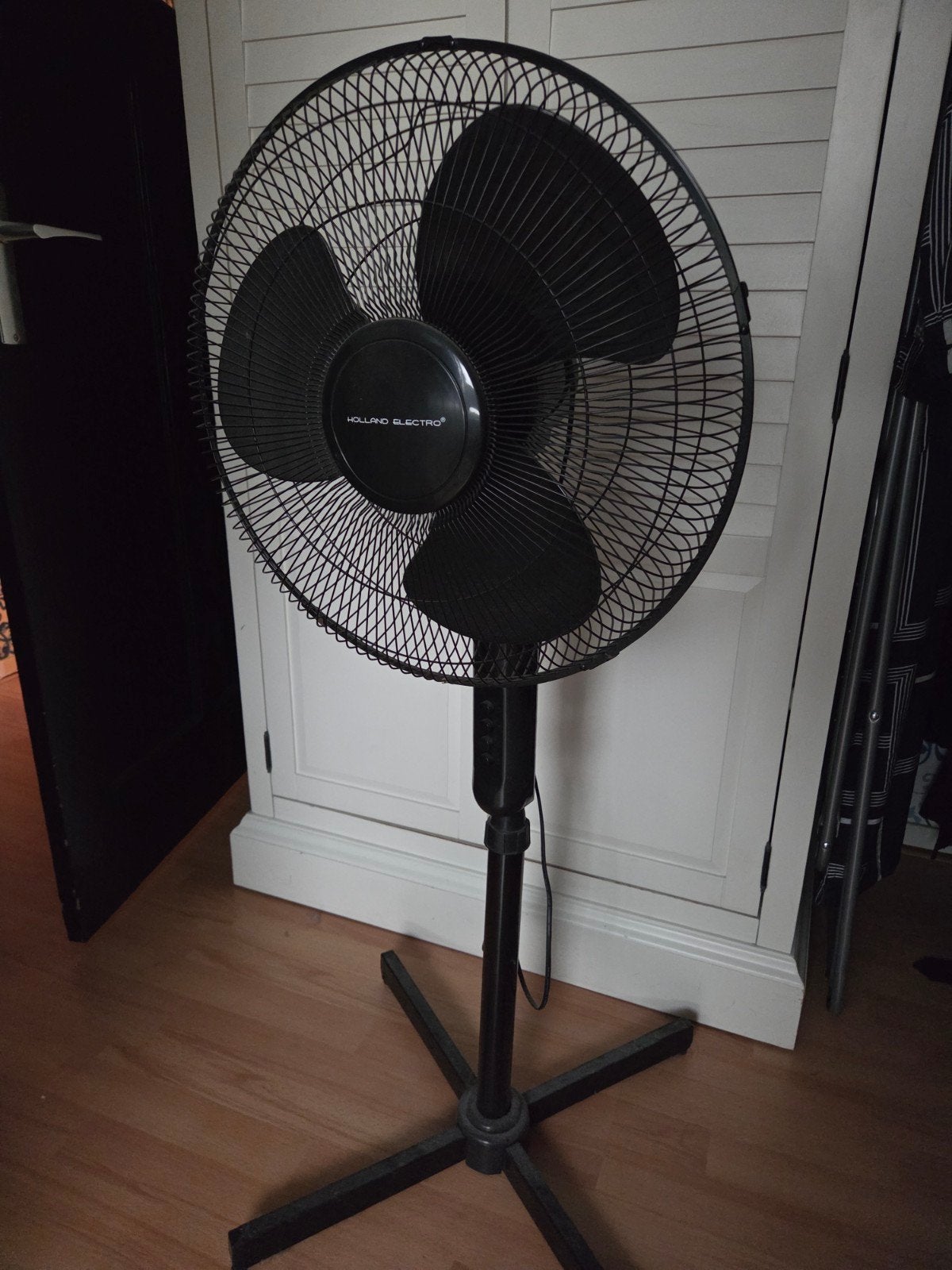 Holland Electro ventilator - Zwart, Ophalen, Gebruikt, Statiefventilator