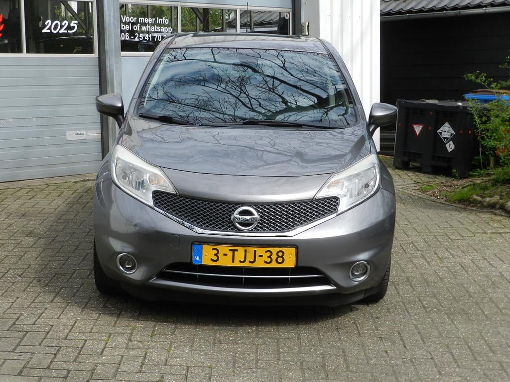 Nissan Note 1.2 DIG-S Connect Edition Climat en Cruise contr, Voorwielaandrijving, Stof, Gebruikt, Zwart
