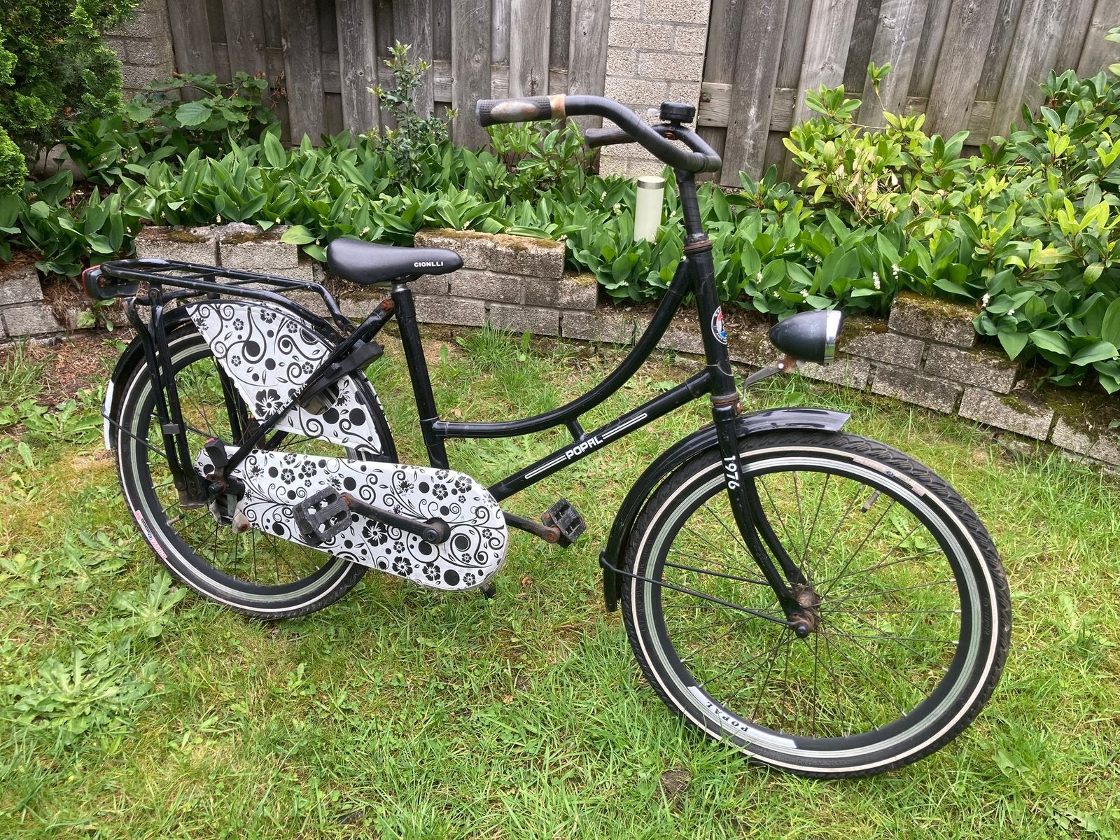 Popal meisjesfiets 22 inch, Ophalen, Gebruikt, Terugtraprem, 22 inch