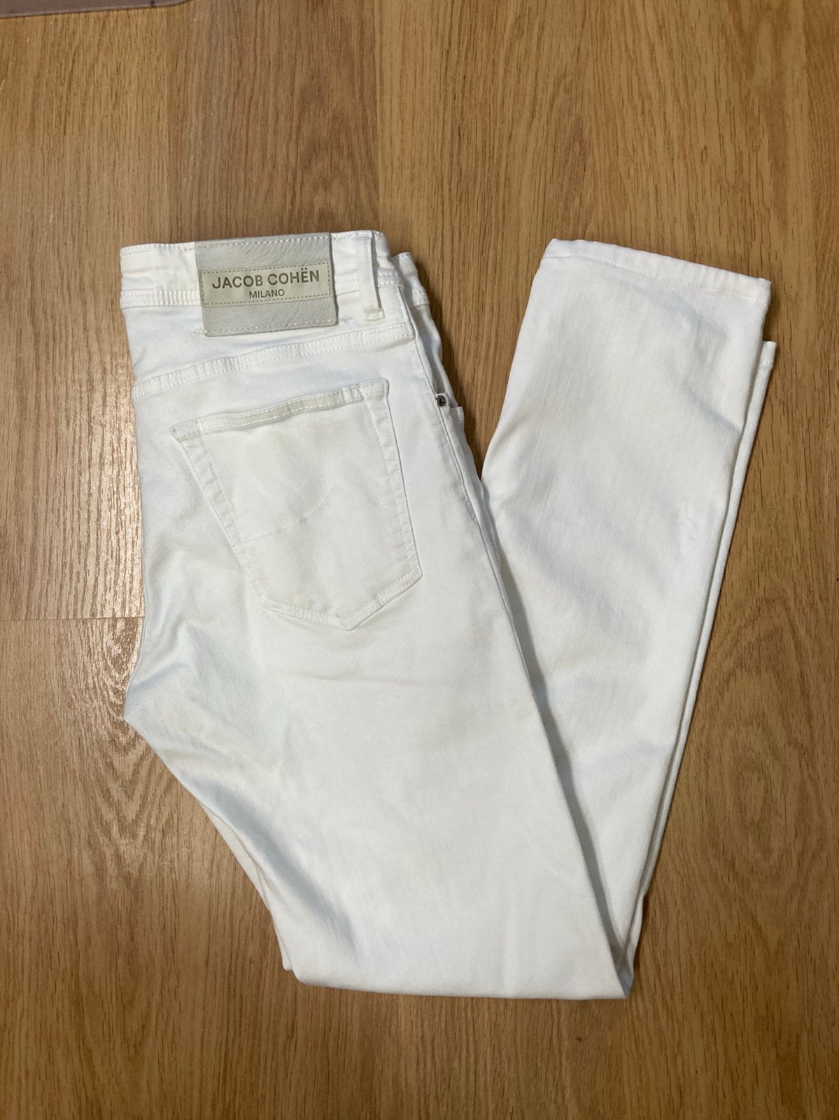 Jacob Cöhen Style Nick Slim (J622) jeans - 33 - White, Wit, Ophalen of Verzenden, Zo goed als nieuw, Jacob Cohen