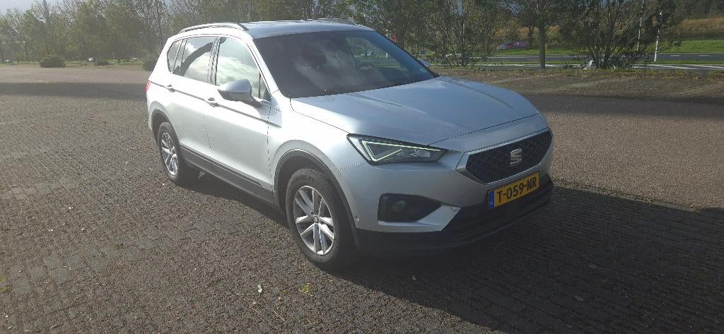 Seat Tarraco 1.5 TSI 150pk 2020 Grijs Aut- 7 Pers, Carplay,, Stof, 4 cilinders, 7 stoelen, Particulier