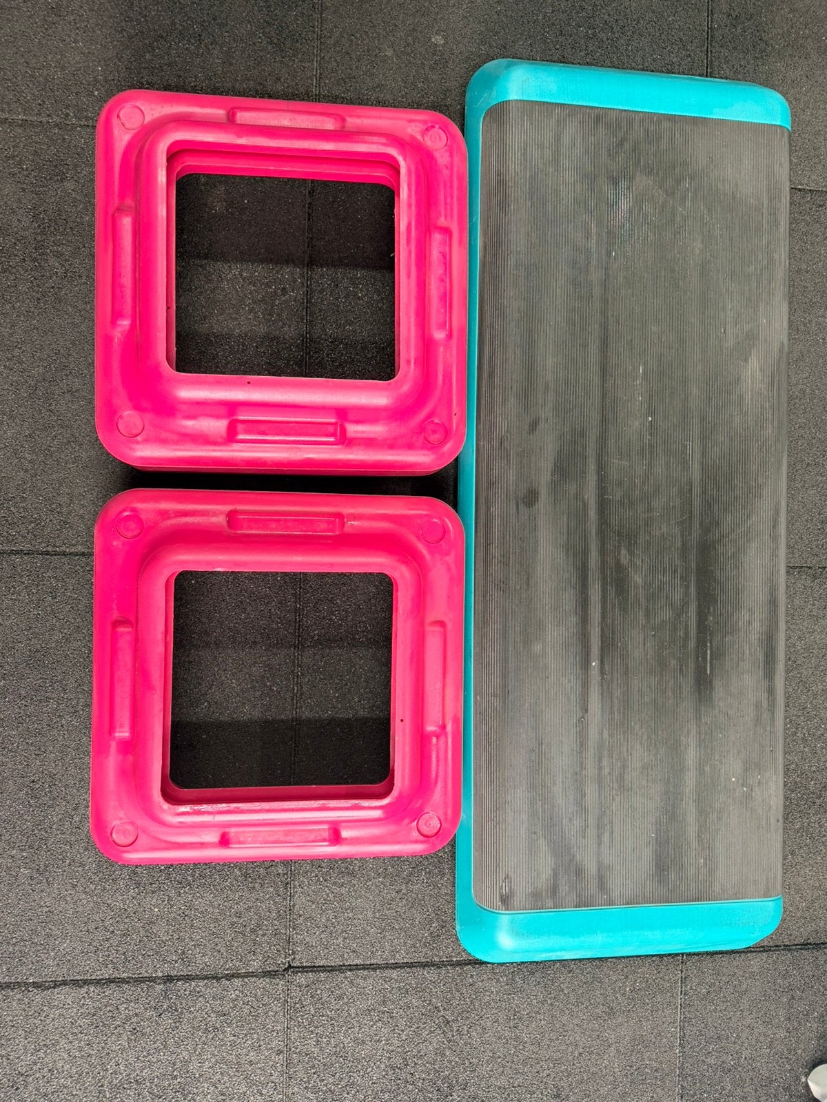 Fitness step up verstelbaar, Ophalen, Zo goed als nieuw