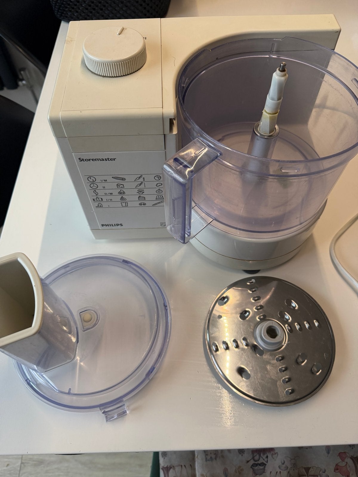 Philips Storemaster Keukenmachine, 1 tot 2 liter, Ophalen of Verzenden, Gebruikt, 1 snelheid