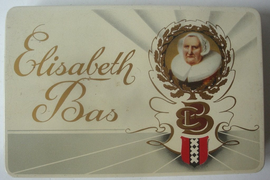Elisabeth Bas Eminent, Succes en Pax blik en dozen, Ophalen of Verzenden, Zo goed als nieuw, Tabaksdoos of Verpakking
