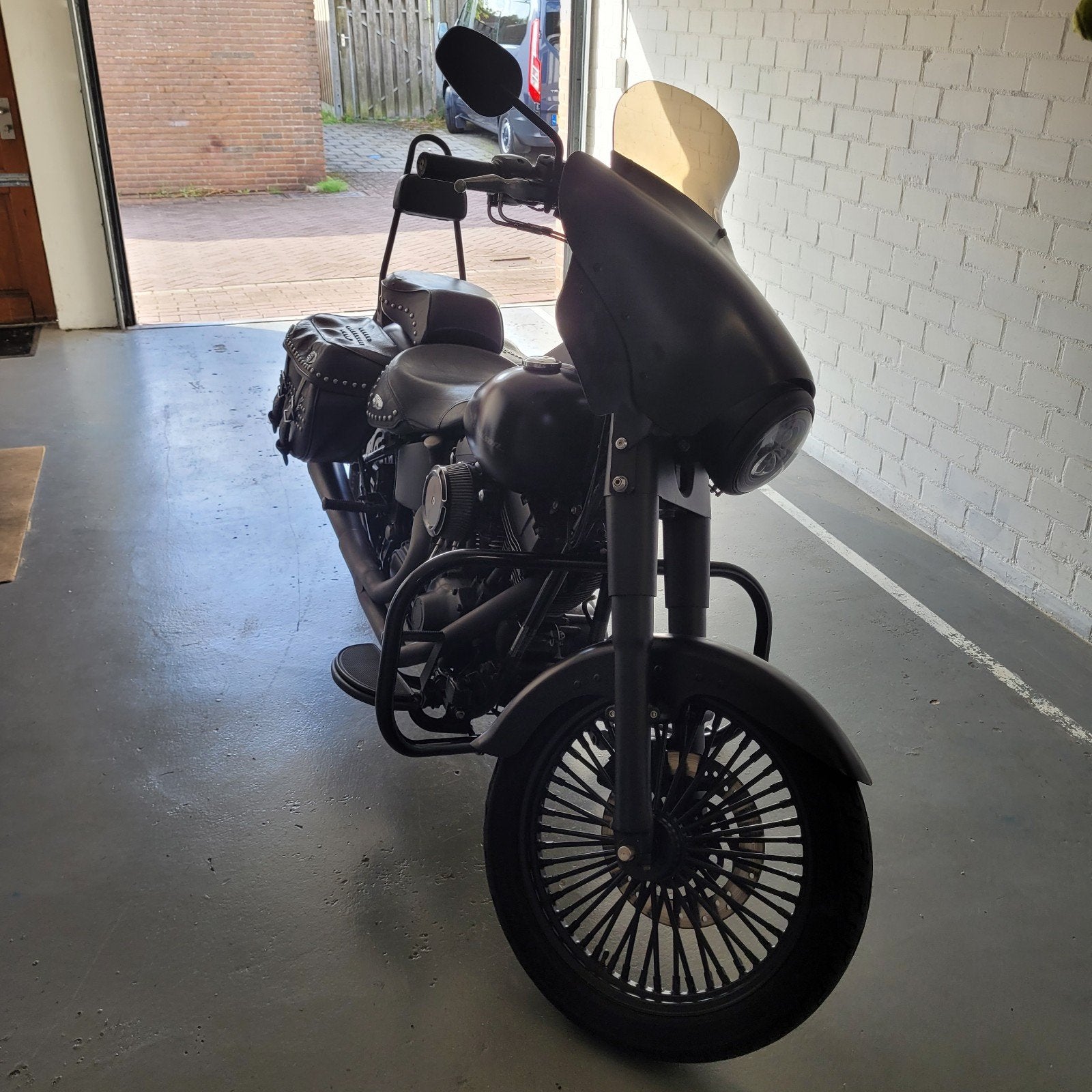 Harley Davidson Heritage Softail 1450cc  bouwjaar  2000, Motoren, Motoren | Harley-Davidson, 2 cilinders, Gebruikt, Particulier